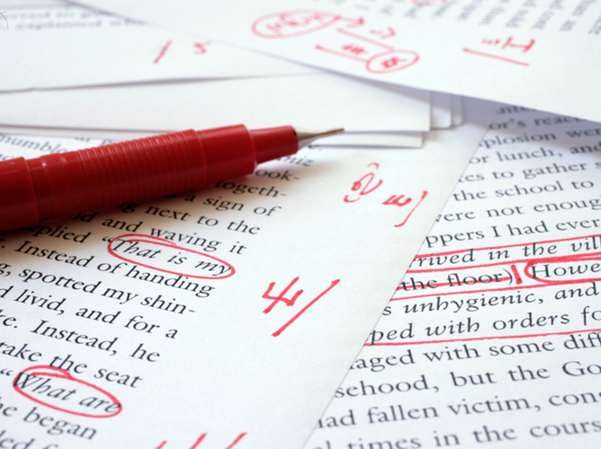 Editing and Proofreading